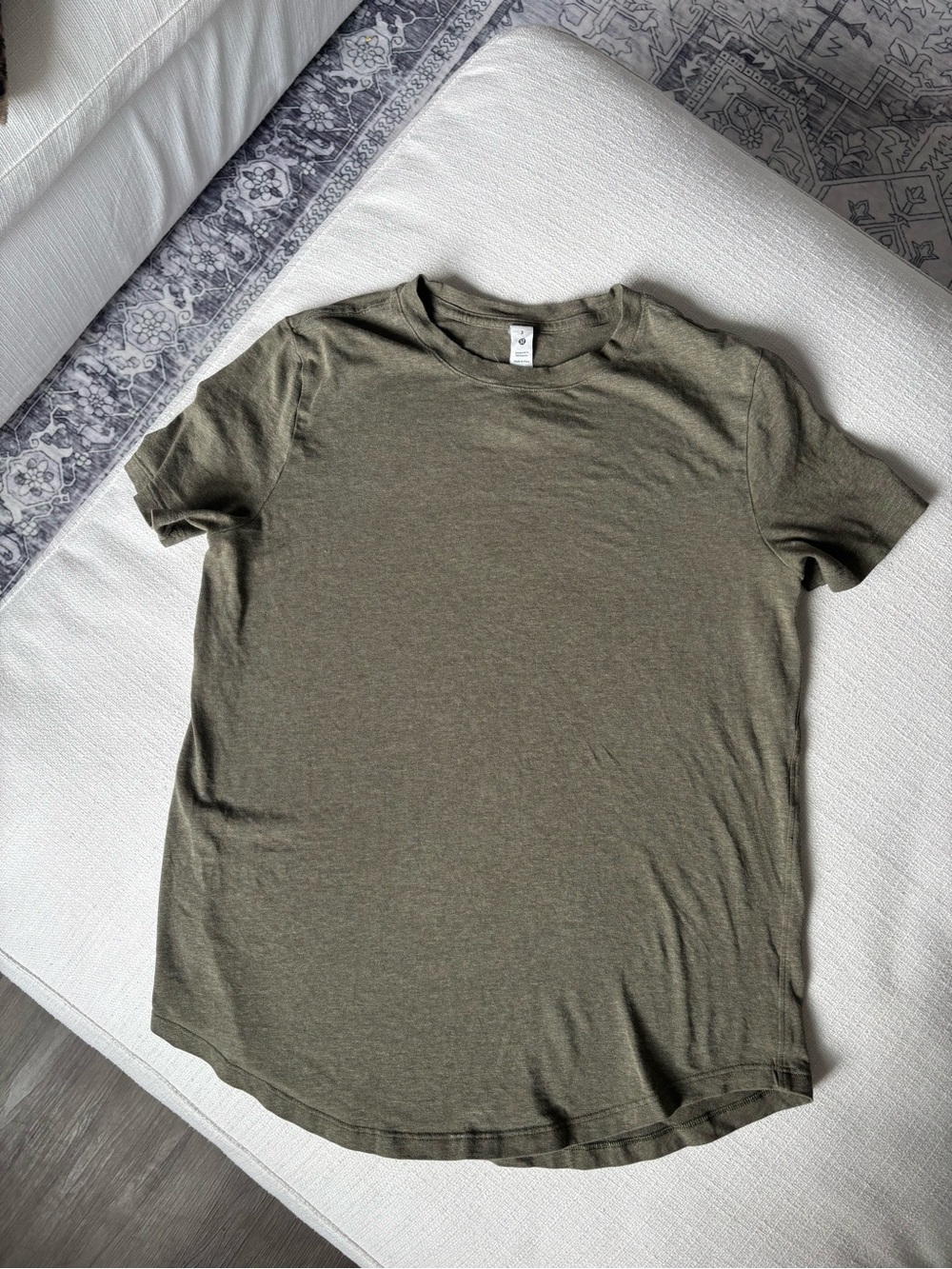Lululemon olive green shirt